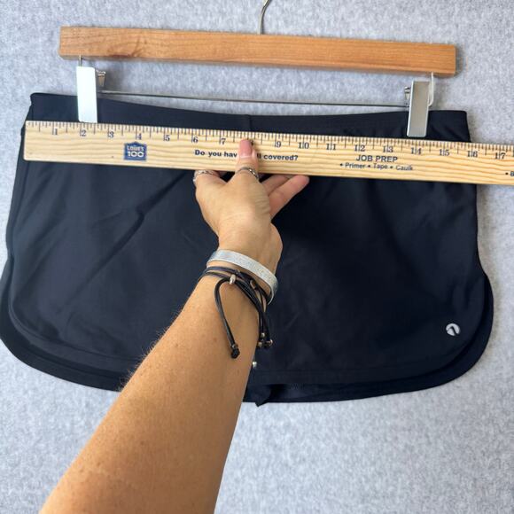 Next Black Tennis Skort Pickleball Micro Mini Athletic Athleisure Activewear XL - Picture 7 of 10